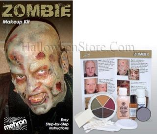 Zombie Premium Character Makeup Kit Professional