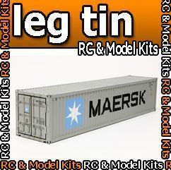 Tamiya 56516 RC Maersk 40 Foot Container for 1 14 Semi Trailer