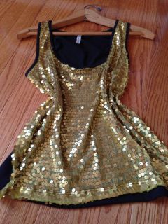 forever21 Accessory Jewlery, MANITO Festive Chic Gold Shimmer Sequin