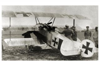 WW1 German Ace Manfred von Richthofen Red Baron Fokker Dr1 Triplane F1