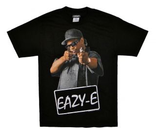 Eazy E T Shirt Gun Point Tee Men Size Small