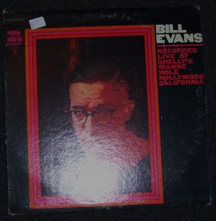 EVANS RECORDED LIVE AT SHELLYS MANNE HOLE CA LP RECORD ALBUM VINYL VG