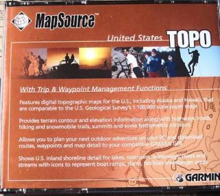 Garmin MapSource United States Topo CDs V3 02
