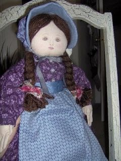 Benartex Malinda Dalton Civil War Era Doll Fabric Panel New
