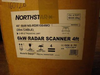 Northstar 6KW Radar Pediistal New NS RDR1064MO