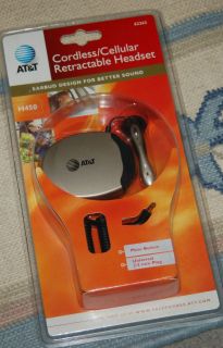 At T Cordless Cellular Retractable Headset