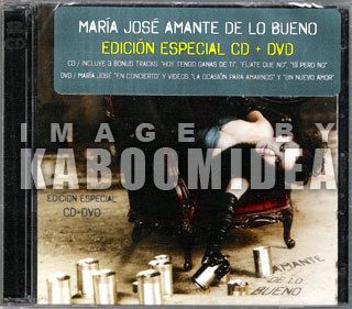 CD DVD Maria Jose Amante de Lo Bueno Edicion Especial New 2011 En