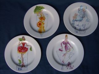  8 Cocktail Party Plates