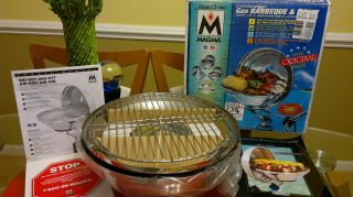 Magma Marine Combination Stove and Gas Grill BBQ Original Size Party
