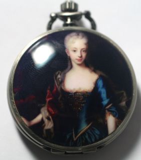 Maria Theresa Habsburg Austria Empres Pocket Watch TP16