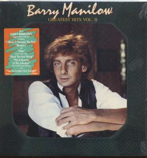 Barry Manilow Greatest Hits Volii 1983 LP 33 RPM SEALED