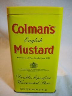 Colmans English Mustard Tin