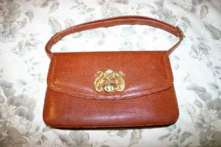 Vintage Martin Van Schaak Lizard Handbag