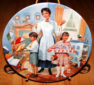 Walt Disneys Mary Poppins A Spoonful of Sugar Knowles Movie Plate