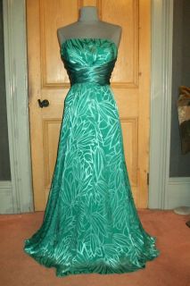 Gorgeous Monsoon Maryanne Long Print Evening Dress Size 14