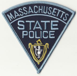 Massachusetts State Police MA Patch