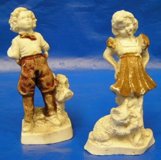 Vintage Shirley Temple Soapstone Figurines Statues