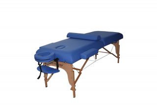 77 L 30 w 4 Pad Portable Massage Table w Bolster U