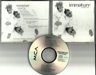  Never Lie w REMIX PADELLA INSTRUMENTAL PROMO CD Marques Houston IMX
