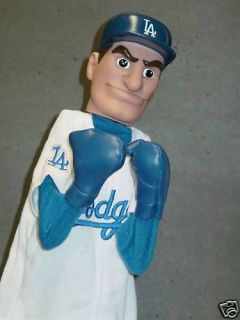 MLB Action Mascot Hand Puppet Los Angeles Dodgers New