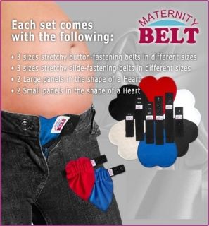 Maternity Pregnancy Belly Belt Clothing Extender Kit