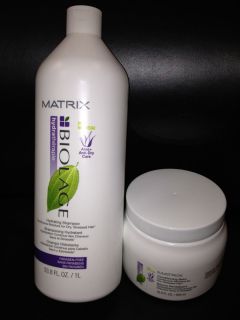 Matrix Biolage Hydrating Shampoo 33 8oz and Conditioning Balm 16 9oz