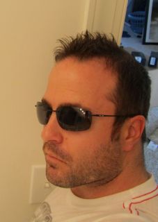 Mens Oakley Matte Black Polarized Grey Nanowire 1 0 Sunglasses New