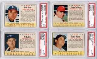 1963 Post Cereal Early Wynn 43 PSA 4 White Sox HOF
