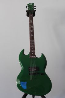  200 Green Electric Guitar MC200 Max Cavalera Model PRODUCTION SAMPLE
