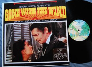WITH THE WIND ORIGINAL SOUNDTRACK OST MAX STEINER WB STEREO LP WS 1322