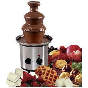 Maxam® Stainless Steel Chocolate Fountain with Temperature Control