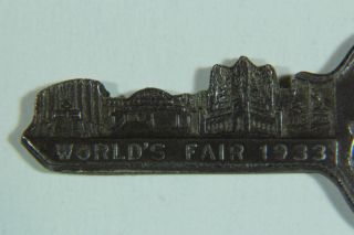 Vintage Chicago Worlds Fair Master Lock Co Key Made in Milwaukee