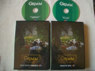 Grimm NBC TV Press DVDs David Giuntoli Bitsie Tulloch RARE