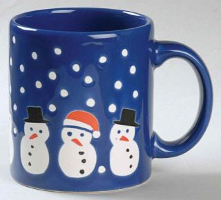 Waechtersbach Christmas Tree Mug Blue Snowman 4650414