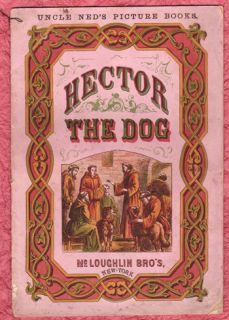 McLoughlin Bros Childrens Book Hector The Dog Paper Bound