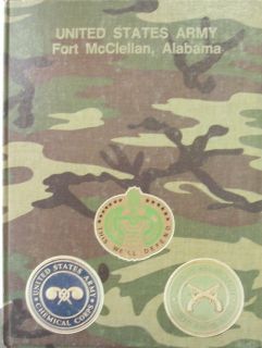 Army Basic Training Book Fort McClellan Alabama 1986