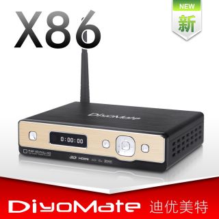 1186 3D Blu ray FULL HD NETWORK MEDIA PLAYER TV BOX Android System WIF