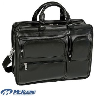 mcklein usa laptop case mixes durability and elegant design with
