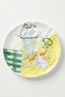 Topography Dessert Plate Cats 3 Small Plates Rebekah Maysles