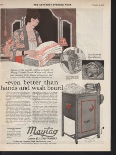 1920 Maytag Timmine Washing Machine Home Appliance Ad