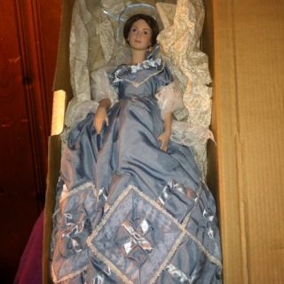Franklin Heirloom Melanie Wilkes Gone with the Wind Doll Mint
