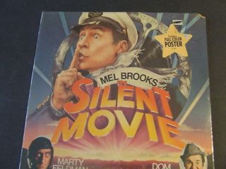 Mel Brooks Silent Movie SEALED Soundtrack Record with Poster LP