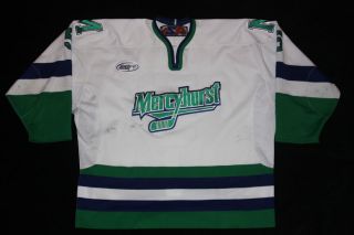 Mercyhurst College Lakers Game Worn Used Jersey 5 Kevin Noble Atlantic