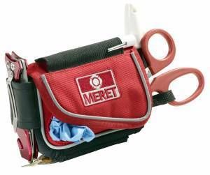 Meret PPE Fire Red Propack EMT EMS Ambulance Trauma Bag Fire Bag