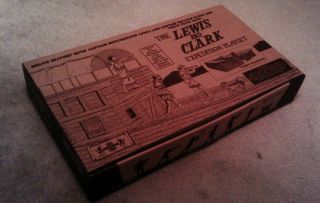 Barzso Lewis and Clark Playset 54mm 1 32 EX5 Meriwether Lewis