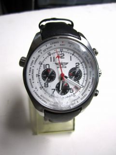 Mens Aviator Chronograph Watch AVW5839G4 Running