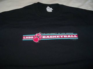 New Mexico Lobos T Shirt Size XXL Basketball