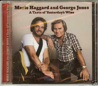 Merle Haggard George Jones Taste of Yesterdays Wine 079895458227