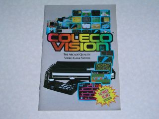 Colecovision Catalog 1982 System Launch Great Shape 1