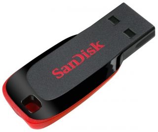 SanDisk 8GB Cruzer Blade USB Memory Stick Drive Pen UK